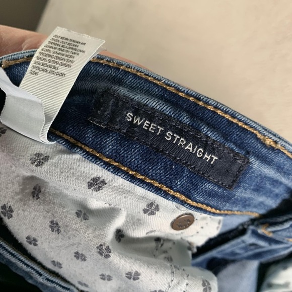 Lucky Brand Jeans Womens 12/31 Light Wash Sweet Straight Blue Denim Casual - Picture 9 of 14